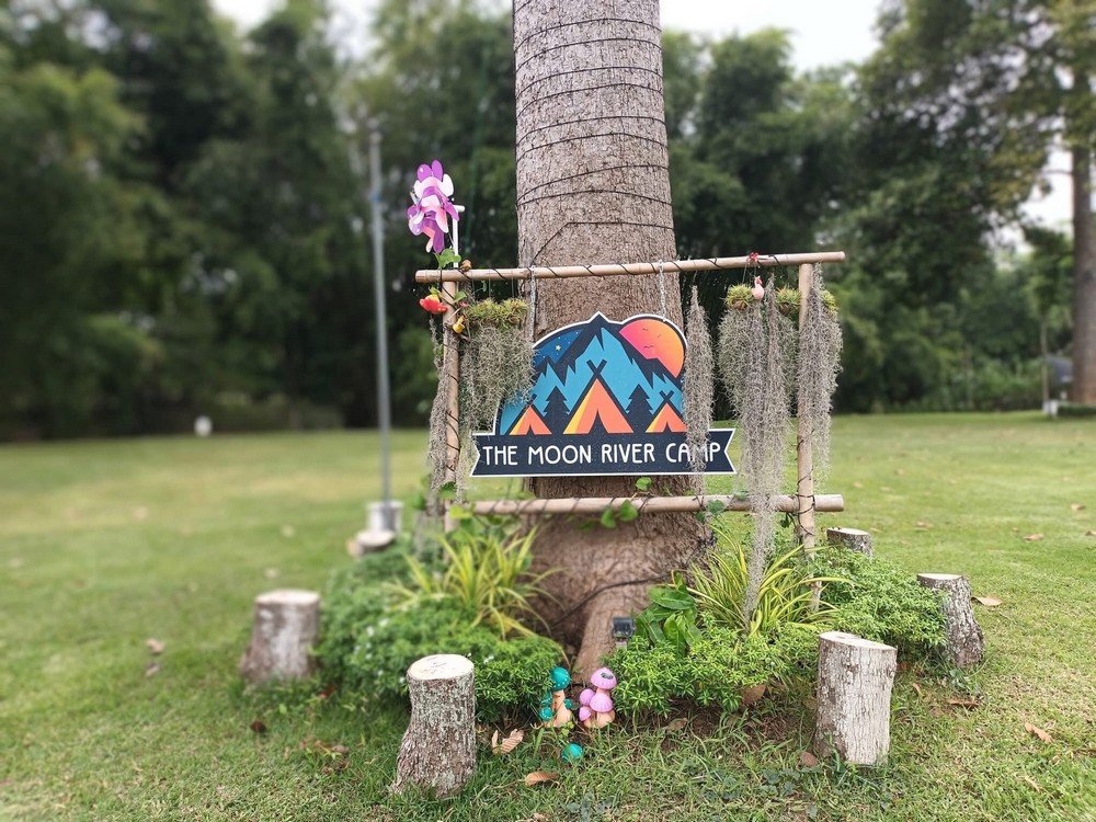 บรรยากาศ The Moon River Camp