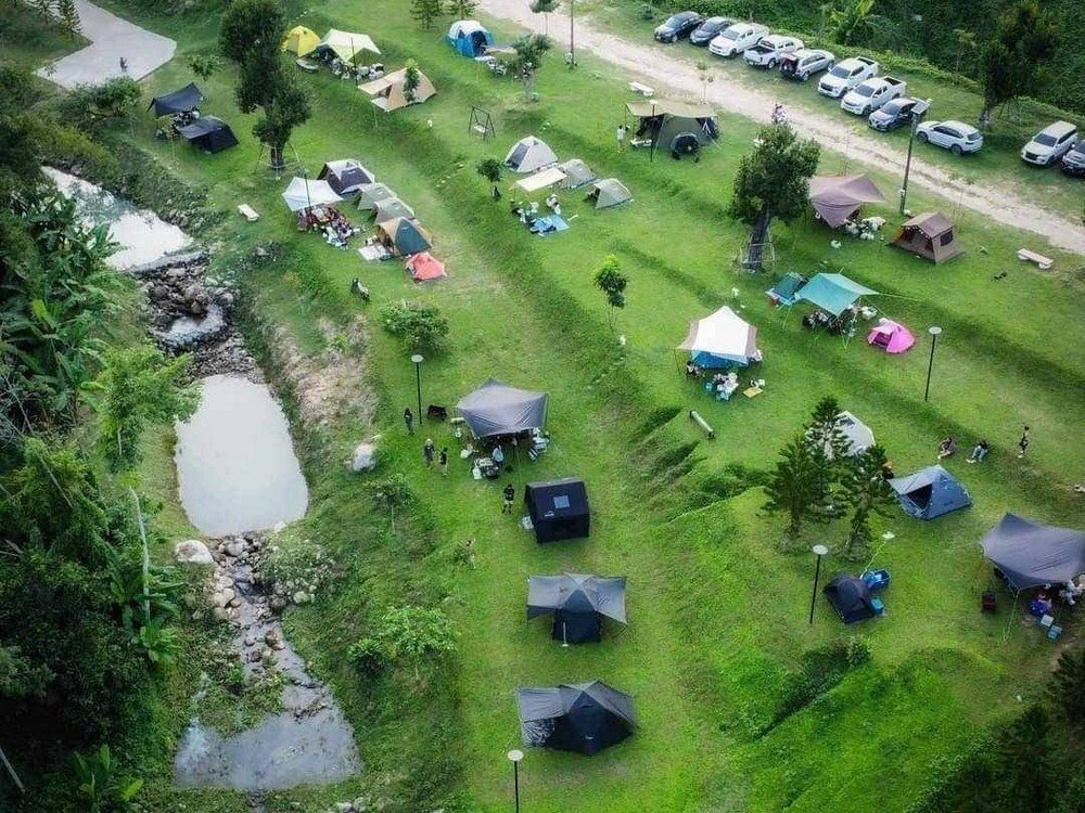 บรรยากาศ Green Mountain บ้านช่องลม