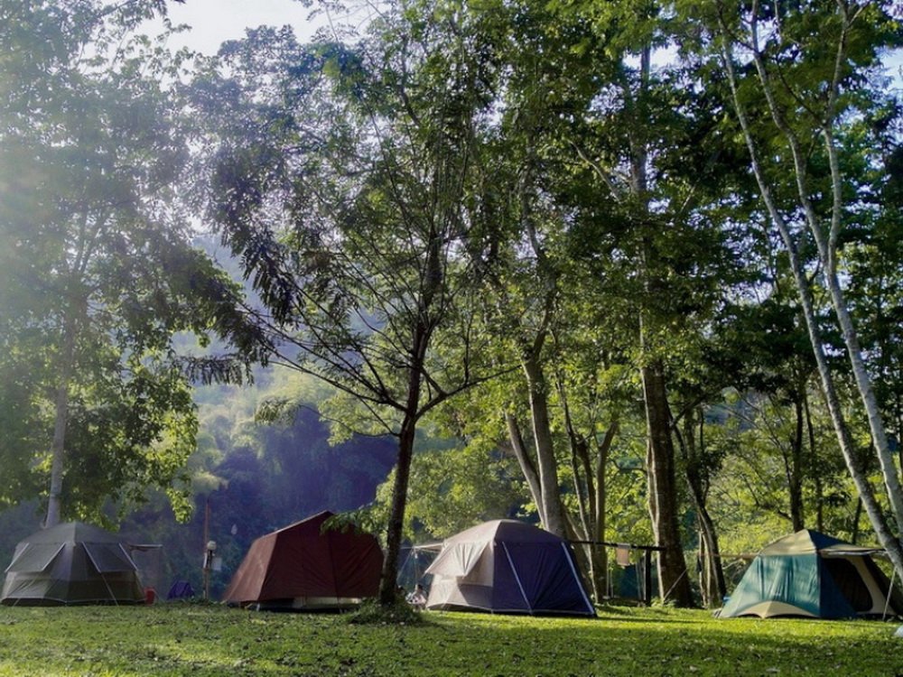 บรรยากาศ Stream Camping สวนผึ้ง เทือกเขาตะนาวศรี