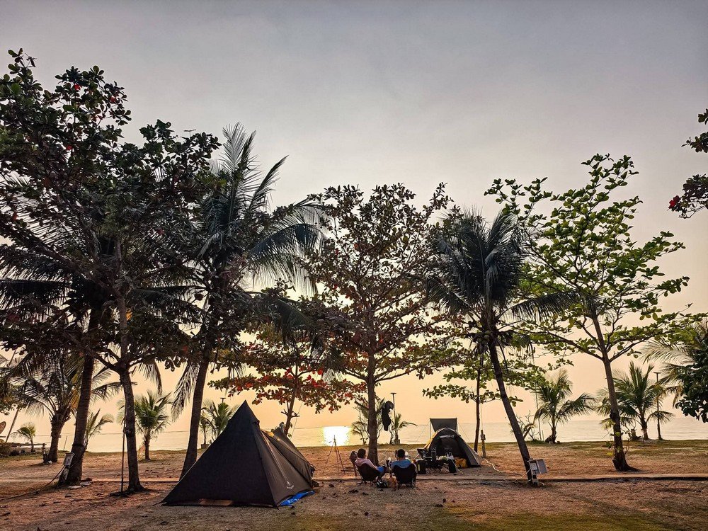บรรยากาศ Beach Camp Bangpra